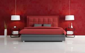 colori pantone 2019 per l'interior design rosso